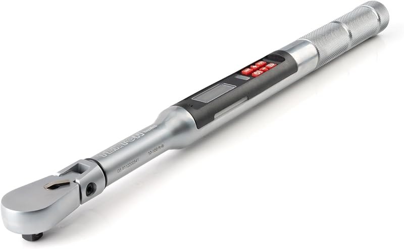 TEKTON 3/8 Inch Drive Electronic Torque Wrench — garage torque wrench for garage torque wrench