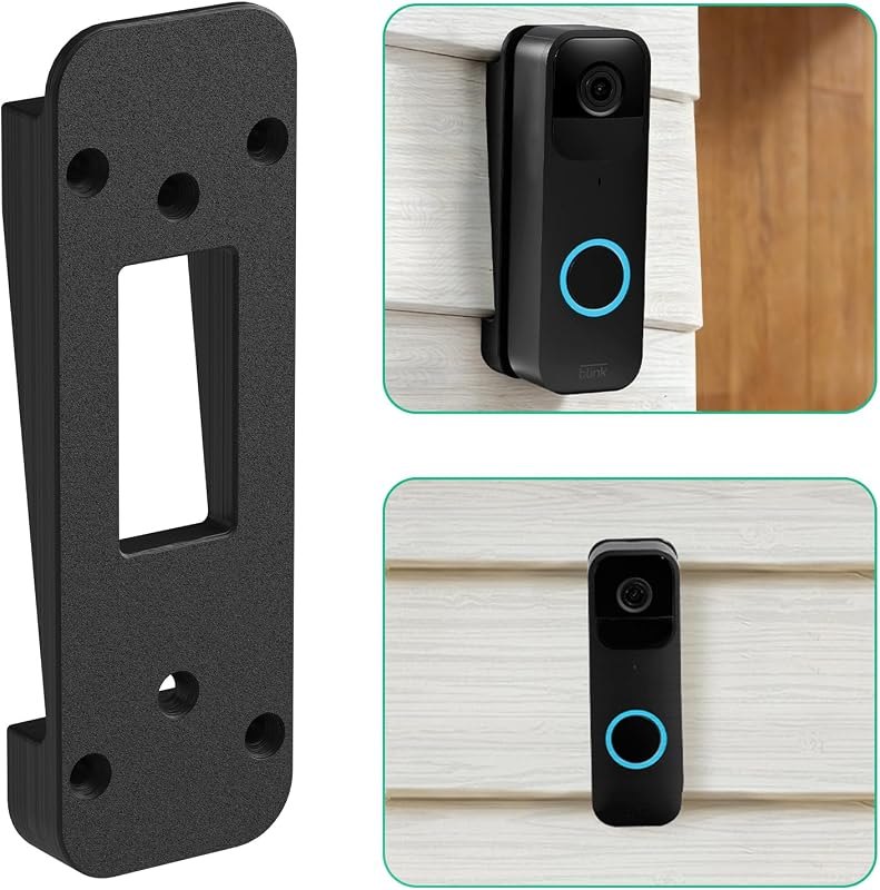 OLAIKE Vinyl Siding Wedge Mount for Blink Video Doorbell1st Gen — doorbell wedge mount for doorbell wedge mount
