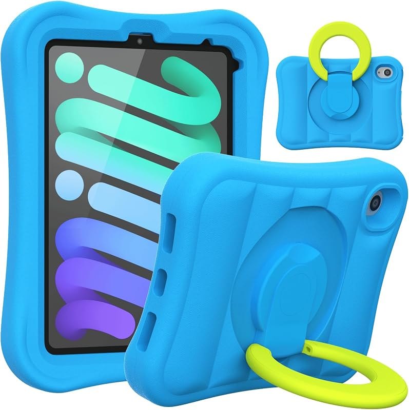 Kids Case for iPad mini 7 (A17 Pro) 2024 / Mini 6th Gen 2021 8.3 inch — iPad Mini Protective Case for ipad mini