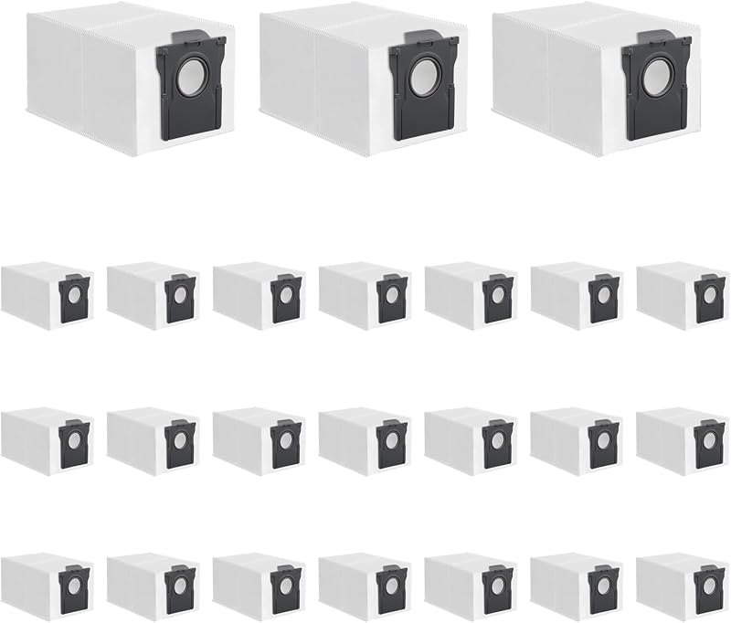 24 Pack Dust Bags Replacement for Mova P10 Pro Ultra/Gen 2, P20 Ultra, E30, E40, V50 Ultra Complete, P50 Pro Ultra