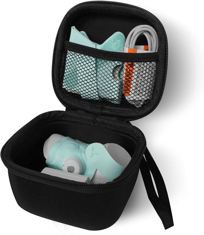 Hard Travel Case for Owlet Dream Sock Baby Sleep Monitor, Protect Storage Case for Owlet Smart Baby Monitor, Black Bag