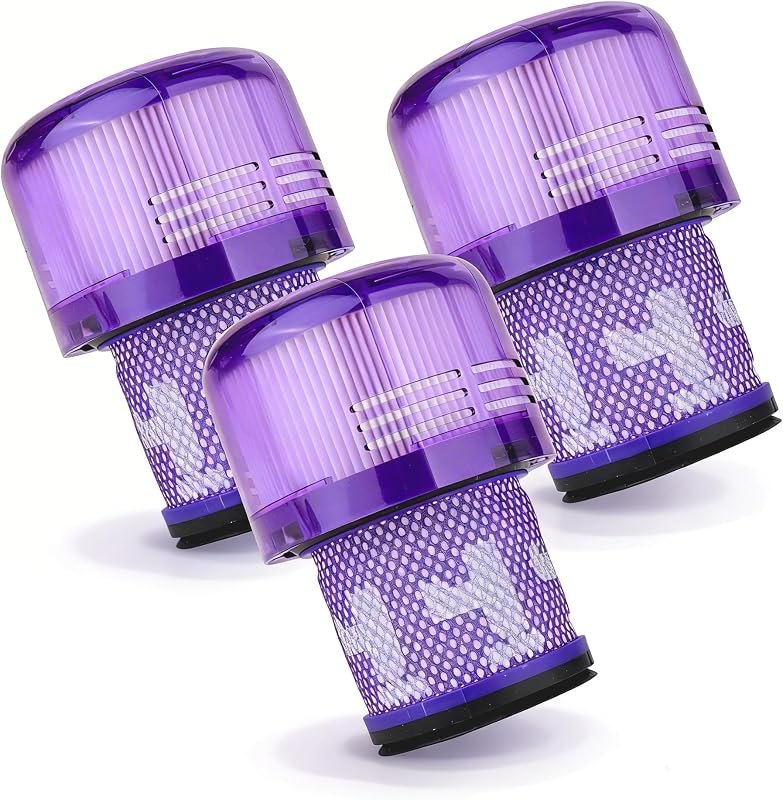 Filter Replacement for Dyson V15 V11,3-Pack Cordless Vacuum Cleaner Filters — dyson v11 torque drive for dyson v11