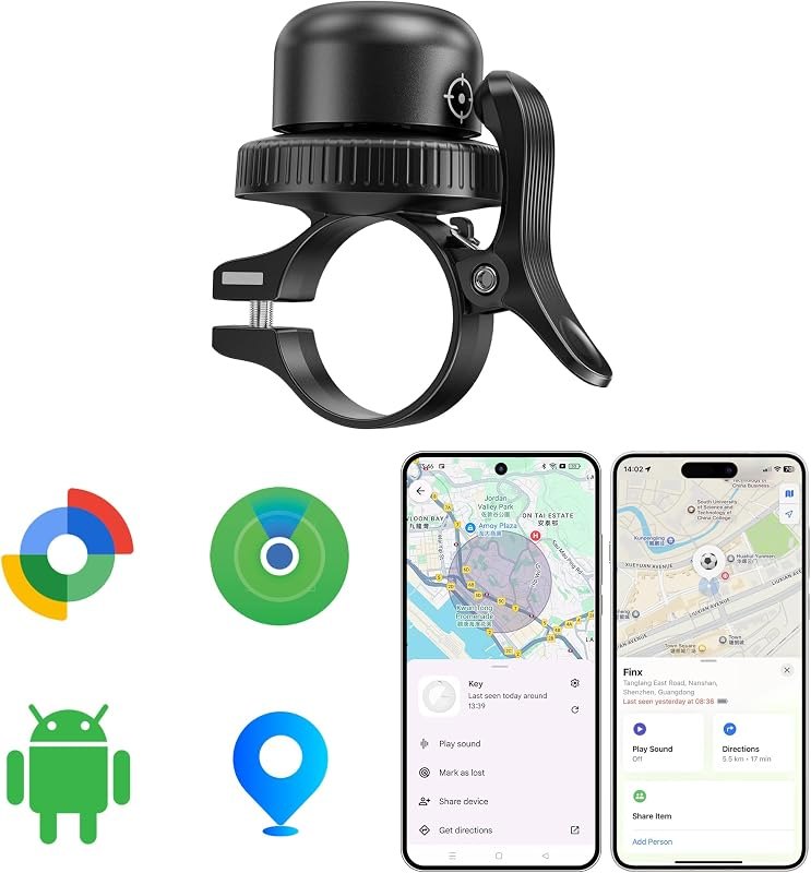 MiLi Anti-Theft Bike Bell with Bluetooth Tracker for iOS & Android — bluetooth bike tracker for bluetooth bike tracker