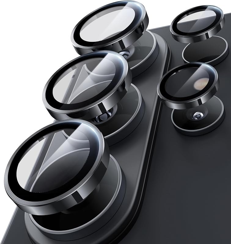 Hoerrye for Samsung Galaxy S26 Ultra Camera Lens Protector - [Top 9H+ Tempered Glass - 12FT Military Grade] Case