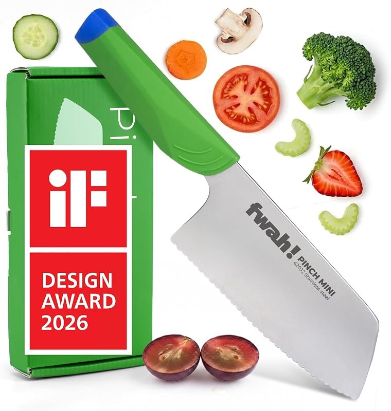 Pinch Mini Toddler Chef Knife - Safety Knife for Real Cooking, Age 3+ — kitchen chef knife for kitchen chef knife