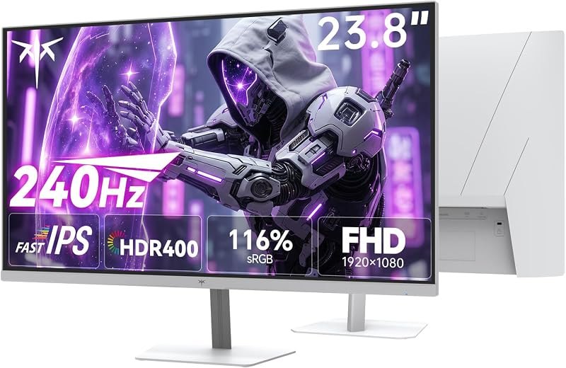 KTC 24 Inch 240Hz Gaming Monitor, 1080P Computer Monitor Fast IPS, H24F7 — 24 inch 165Hz monitor for inch 165hz monitor