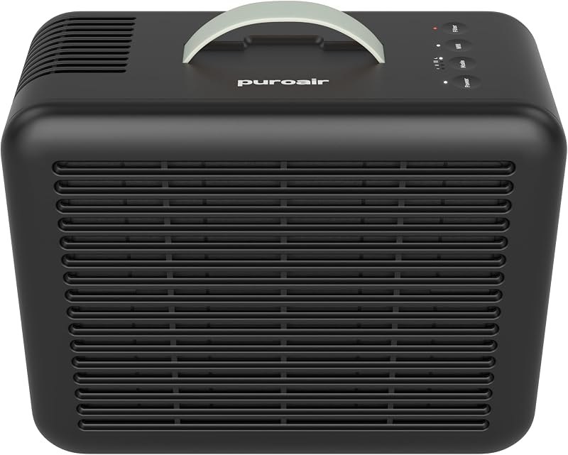 PuroAir 100i Smart HEPA Air Purifiers for Bedroom Home Pets - 550 Ft² (1PK) — Portable Air Purifier for portable air