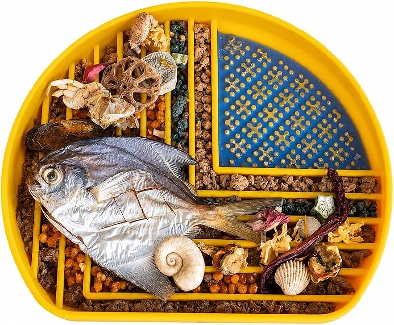 Snack Dish Slow Feeder Bowl for Dogs & Cats — puzzle feeder dog for slow feeder dog bowl