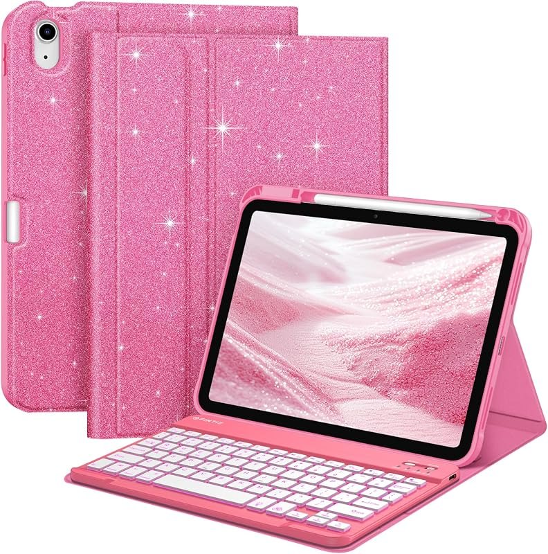 Fintie Keyboard Case for iPad (A16) 11th Gen 11-inch, iPad 10th Gen 10.9" — iPad Mini Slim Keyboard for ipad mini slim