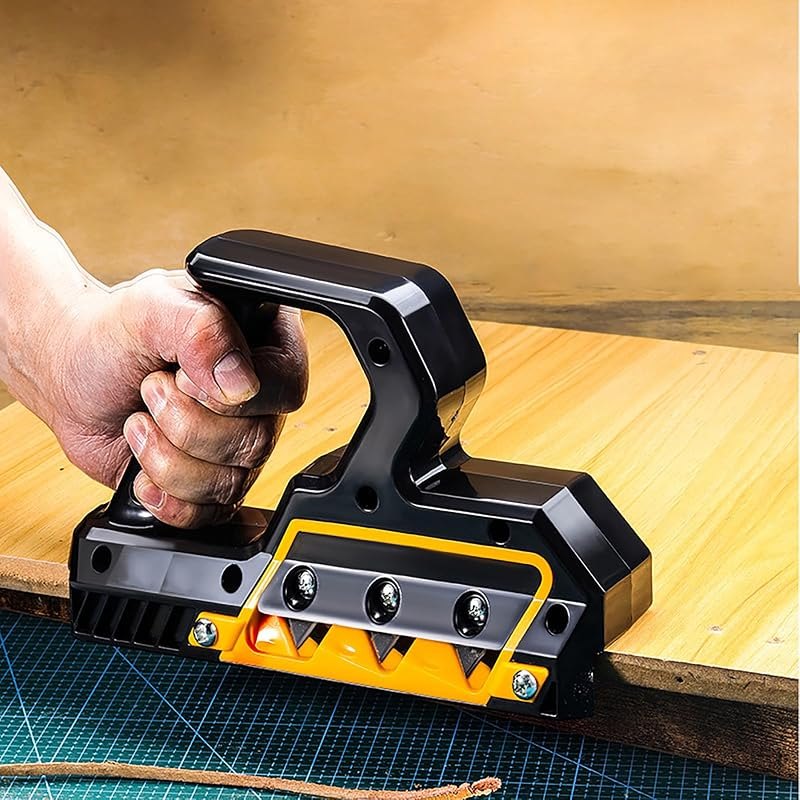 Drywall Cutter Chamfer Plane，Drywall Cutting Tools，Precise 45 60 Gypsum Board Chamferer With 10 Blades，Woodworking