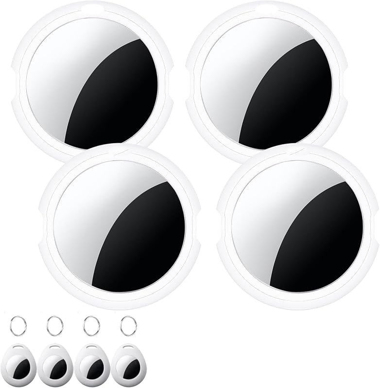 4 Pack Bluetooth Tracker Tags for Apple Find My MFi Certified Key Finder — bluetooth apple airtag for bluetooth apple