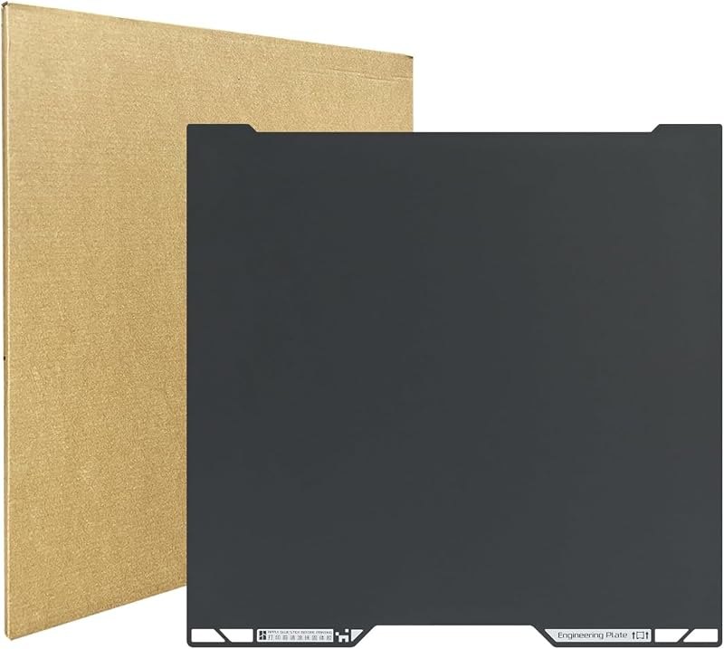 Bamboo H2D/H2S Engineering Plate, High-Temperature Smooth Surface Plate for All Filaments, Durable Coated H2 Build