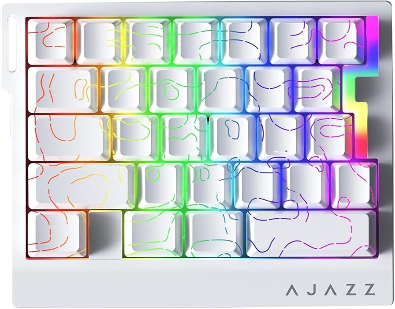 AJAZZ AK029 Magnetic Switch One Handed Gaming Keyboard, Hall Effect Rapid Trigger Mechanical Keypad with SOCD & DKS