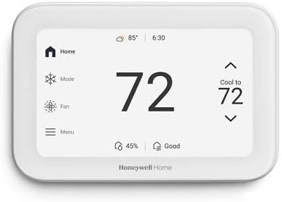 Honeywell Home THX1200W5/U ElitePro S1200 Smart Thermostat, 5" Touchscreen, White — hvac smart thermostat for hvac