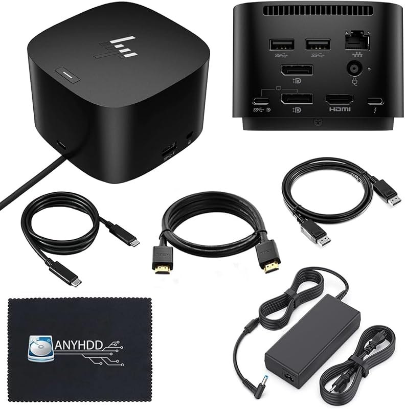 USB-C Thunderbolt G4 Docking Station 4J0A2AA for Laptops (Renewed) — docking station kensington for docking station