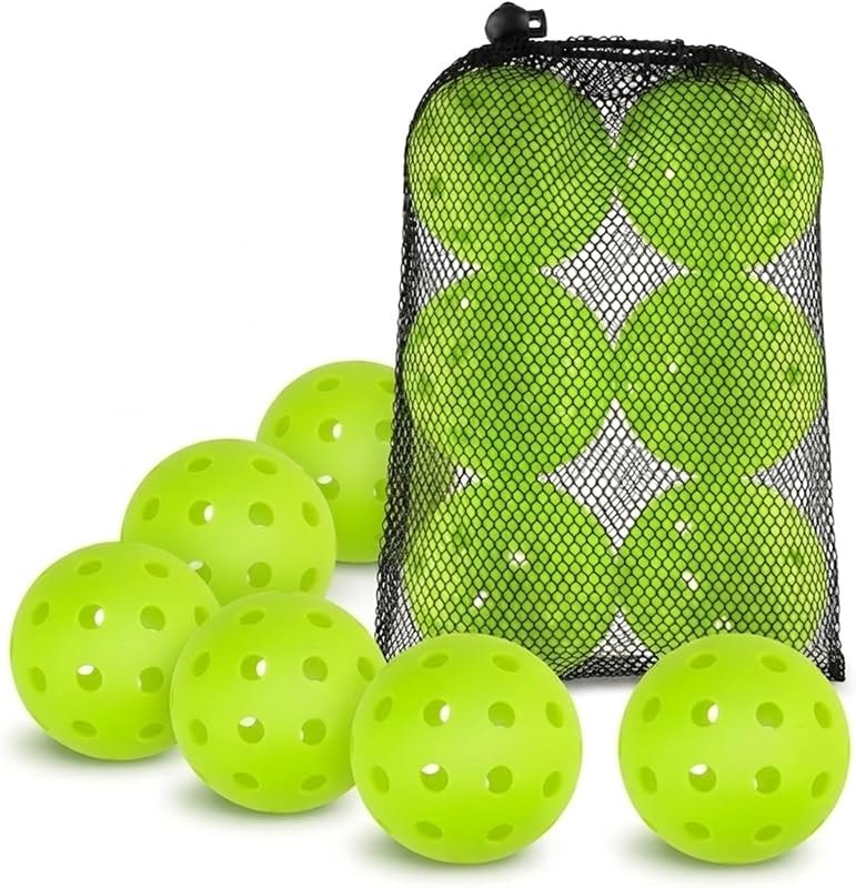 Indoor & Outdoor Pickleball Balls Pack of 4/6 — Pickleball Ball Pack for pickleball ball pack