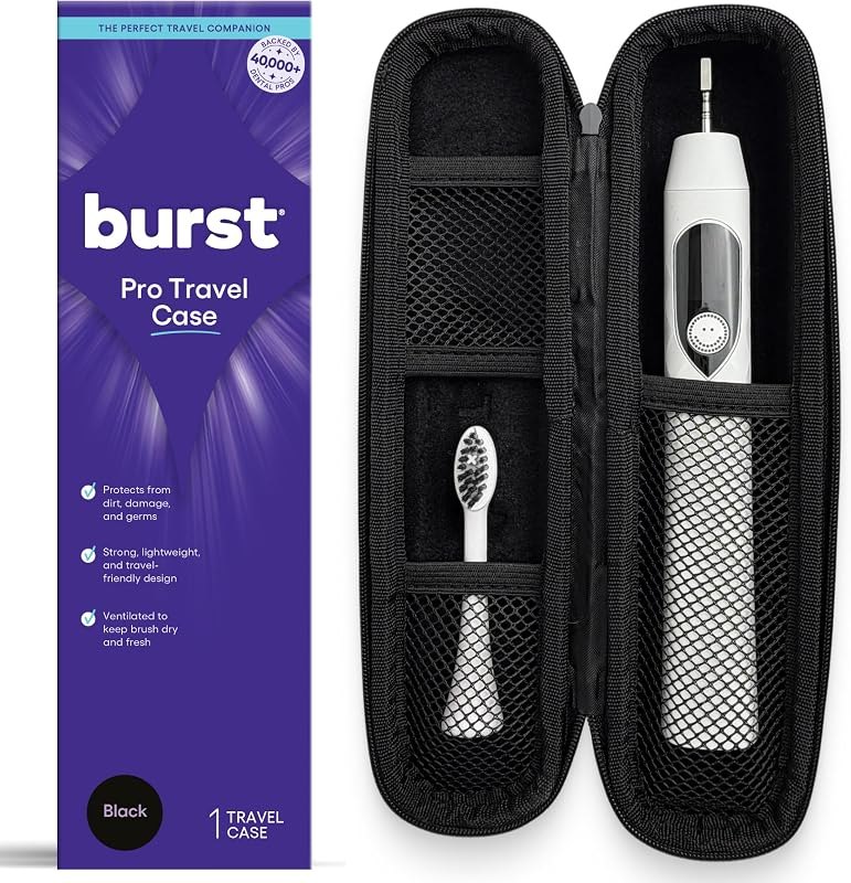Burst Pro Travel Case for Pro Sonic Toothbrush — travel toothbrush case for travel toothbrush case