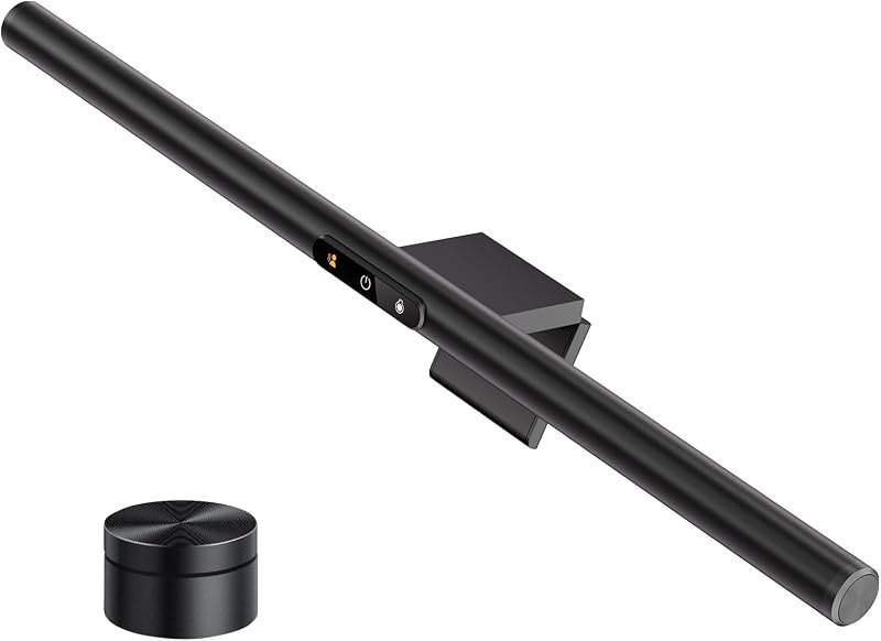 LYMAX Monitor Light Bar PRO+ with Sensor, Fit for Curved/Flat Monitors — best monitor screenbar lamp for monitor