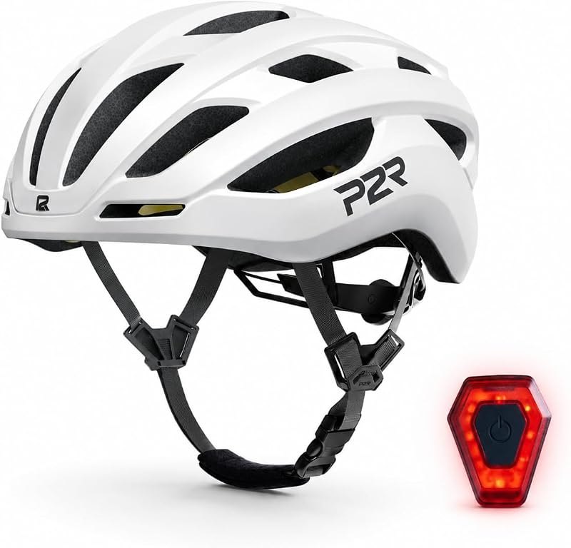 P2R A20 MIPS Bike Helmet for Teens and Adults with Rear LED Light — bicycle helmet for bicycle helmet