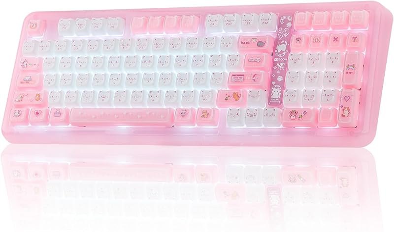 KiiBoom Phantom98 Lite 96% Wireless Mechanical Gaming Keyboard, VIA Custom — best gasket mount keyboard for gasket