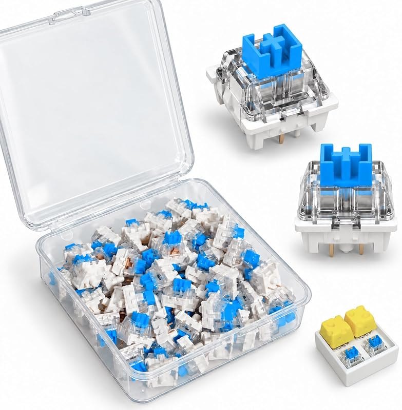 50PCS Mechanical Keyboard Switches for Replacement, DIY & 3D Printed Fidget — keyboard switch tester for keyboard