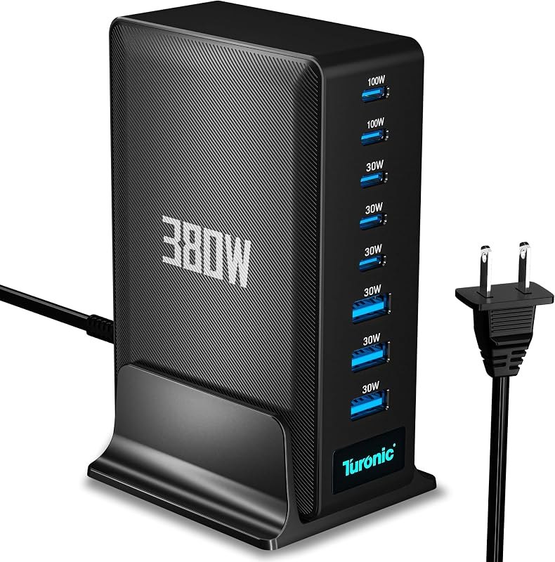 380W USB Charging Station with Stand, 8-Port Fast Charge — best steam stuck on loading user dat for steam stuck