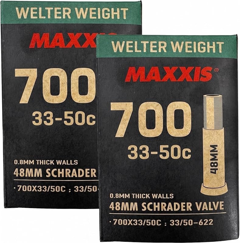 Maxxis Heavy Duty 700c Bike Tubes 2 Pack — bike inner tube for bike inner tube