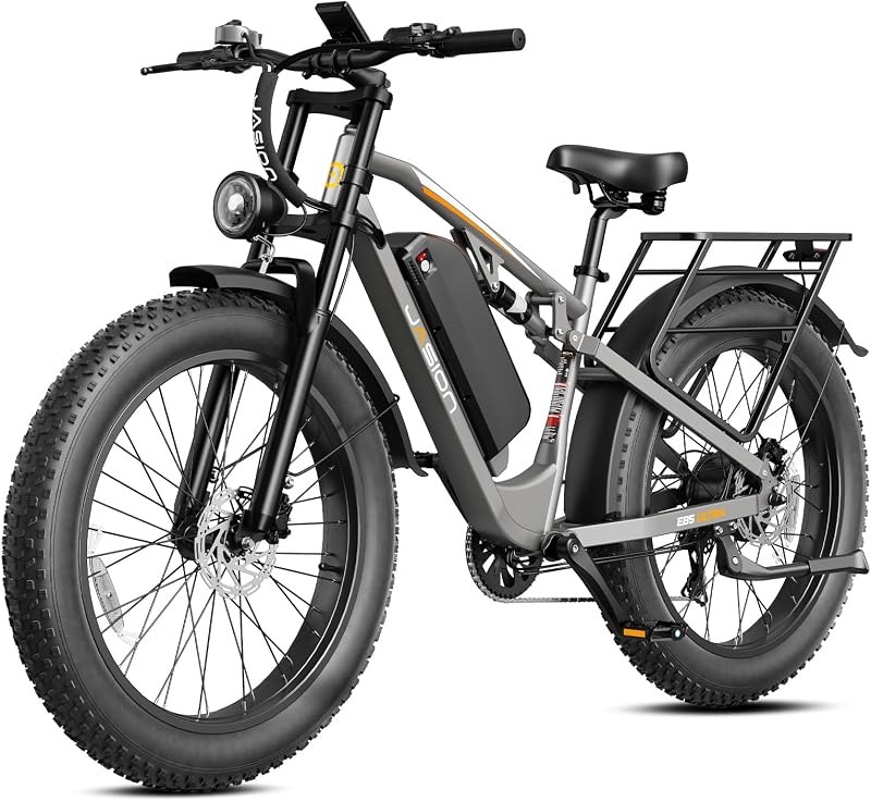 Jasion EB5 MAX/Ultra Electric Bike for Adults,2000W/2500W Peak Motor,720Wh/1040Wh Battery Electric Mountain Bike, 26''