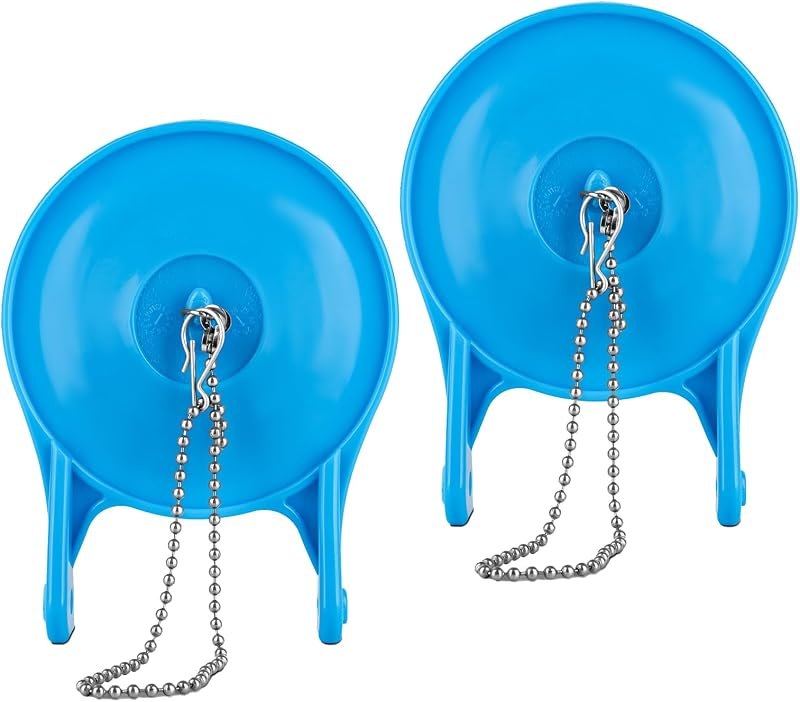 2 Pack Large 3-Inch Toilet Flapper Replacement Kit — toilet tank flapper for toilet tank flapper