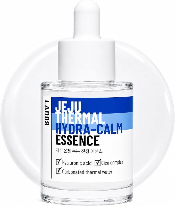 LAB89 Jeju Thermal Water Hydrating Face Serum, Korean Skin Care, 1 fl oz — hyaluronic acid serum for hyaluronic acid