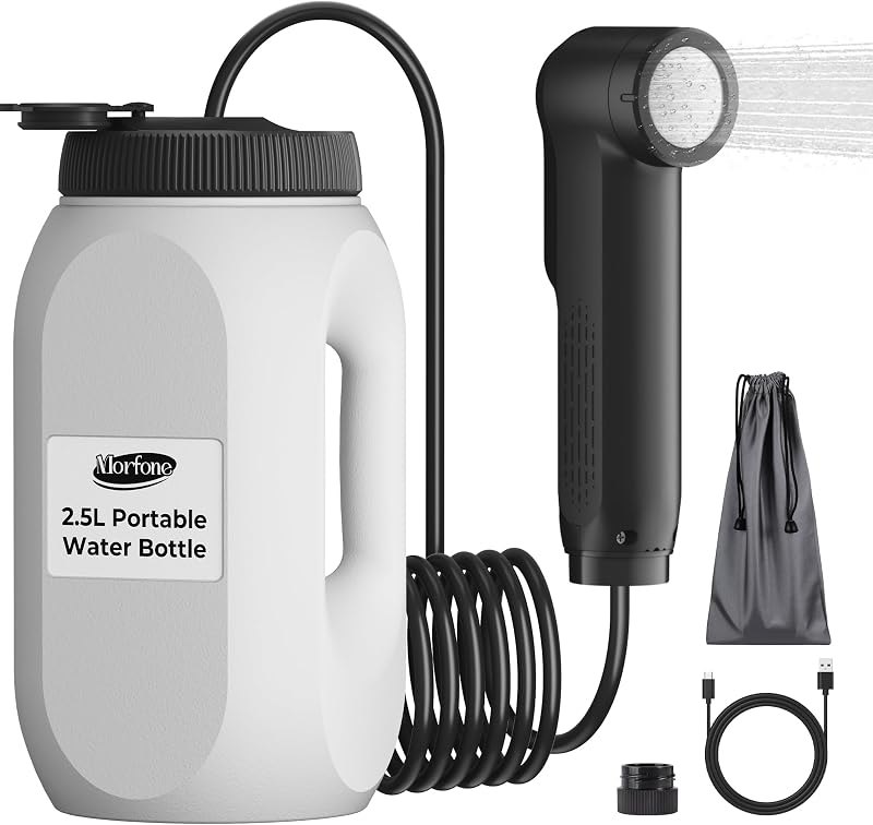 Portable Bidet for Travel Electric Handheld Sprayer 2.5L Large Tank — portable bidet spray for portable bidet spray