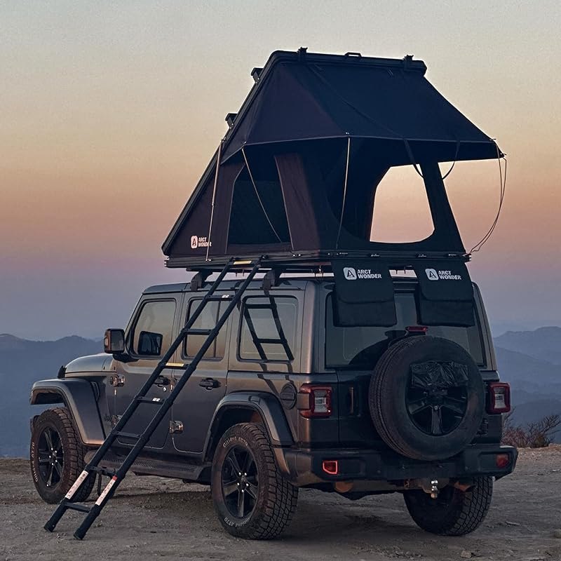 Rooftop Tent Hard Shell with Winter Thermal Layer,Pop Up Car Roof Top Tent — overlanding roof top tent for overlanding