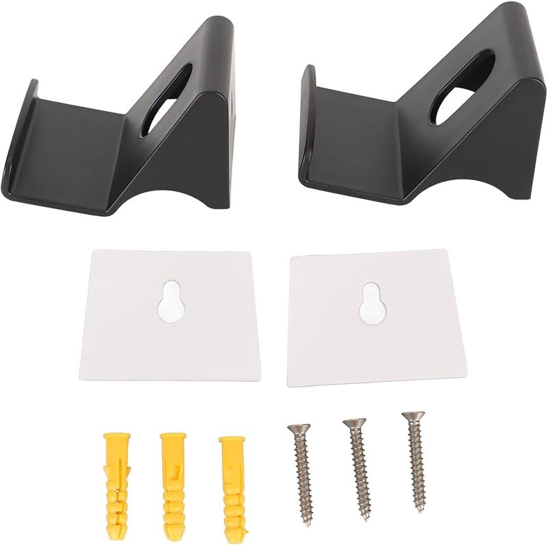 FILFEEL 2pcs Controller Wall Mount Holder and Headset Stand, Game Storage Rack for Series X/S, Easy Installation