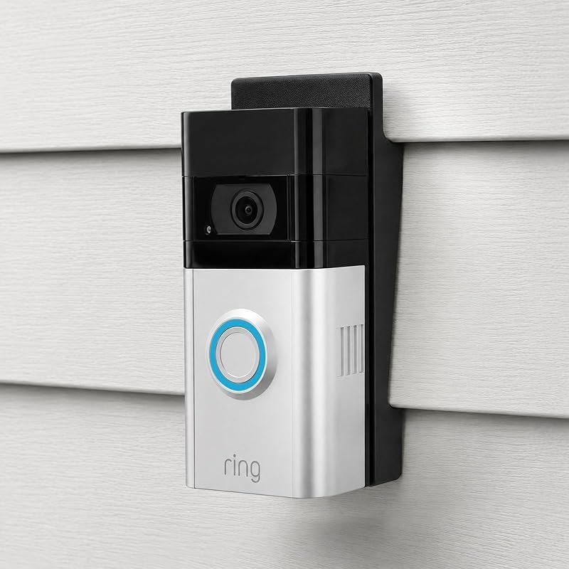 OLAIKE Vinyl Siding Mount for Ring Video Doorbell 2/3/3 Plus/4 & 2nd Gen — doorbell wedge mount for doorbell wedge mount
