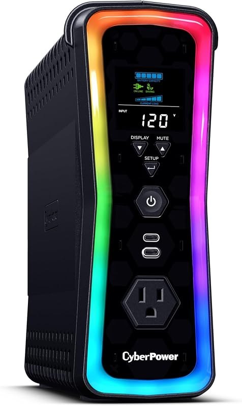 CyberPower GX150C2-E Gaming UPS Battery Backup and Surge Protector — best UPS for NAS for ups nas