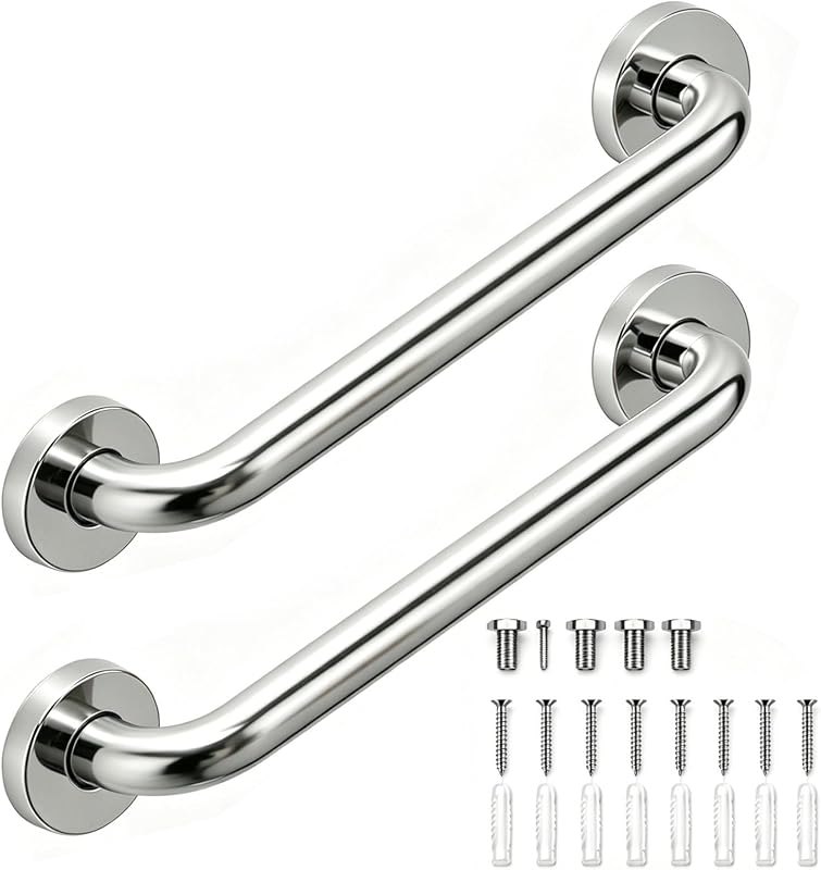 2-Pack 16-Inch Shower Grab Bars, SUS304 Safety Handles — doorway safety bar for doorway safety bar