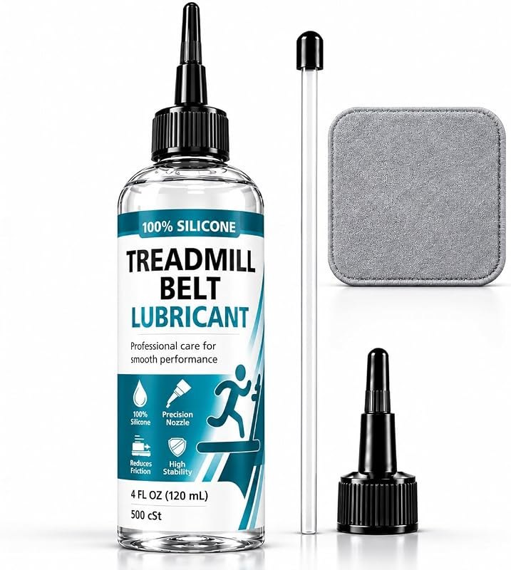 Treadmill Lubricant for Belt, 100% Silicone Oil with Applicator — best walking pad lubricant for walking pad lubricant