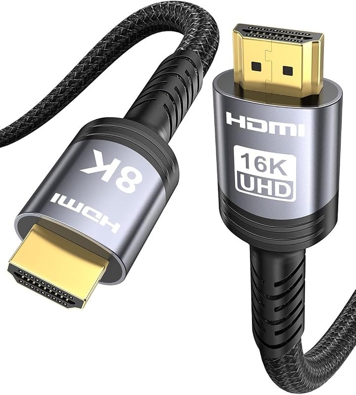 16K 10K 8K 4K HDMI 2.2 Cable 5FT 96Gbps Ultra High Speed — cable tv box for all channels for cable box all channels