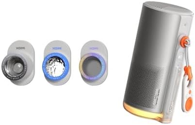 MoGo 4 Laser Portable Projector with 4 Filters & Magnetic Creative Filter (3-Pack) — xgimi moGo 2 projector for xgimi