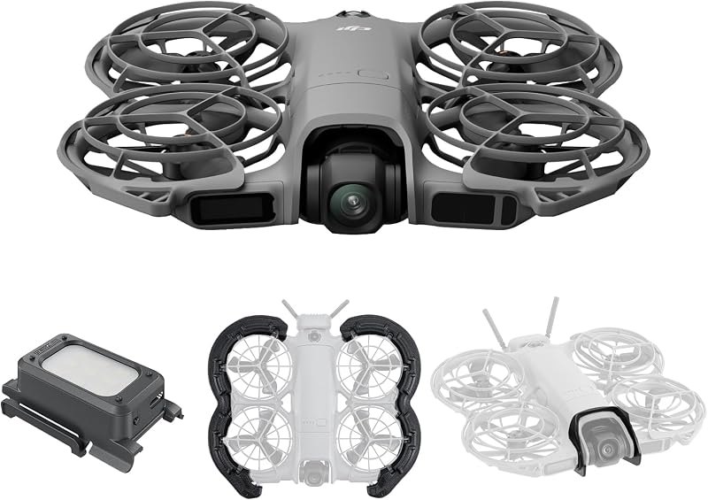 Neo2(Drone Only)with Light Landing Gear, Propeller Guard, Gimbal Bumper — dji mini 4k camera drone for dji mini camera