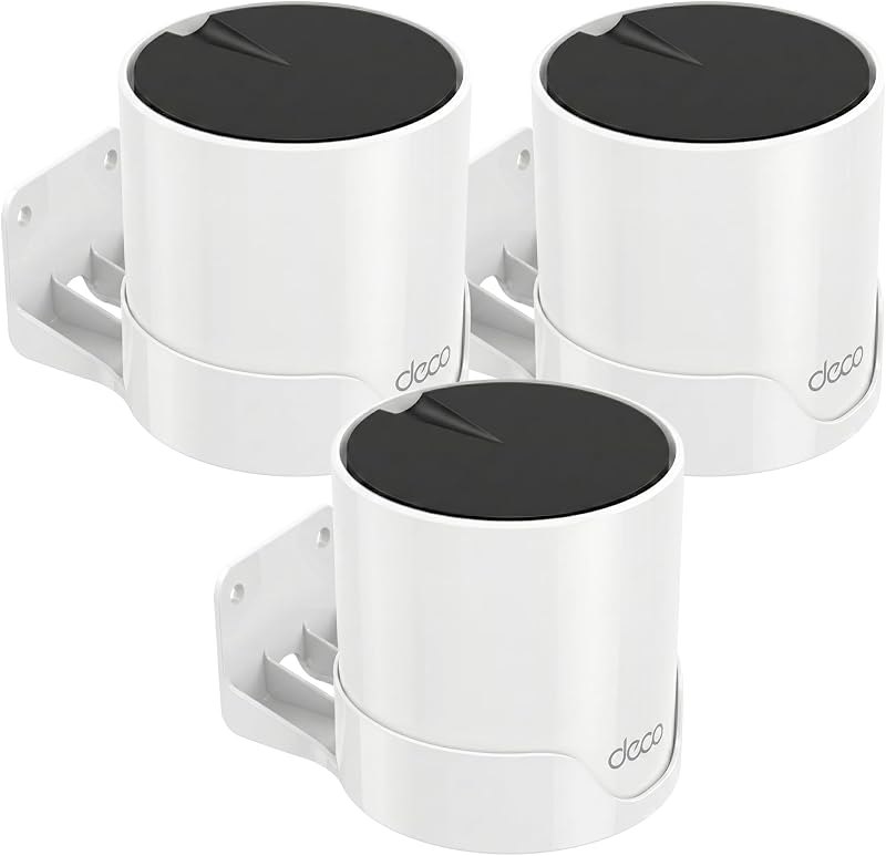 Sootozy Wall Mount Holder for Tp-Link Deco x55 AX3000 WiFi 6 Mesh System, Wall Mount Stand Bracket for Tplink Deco
