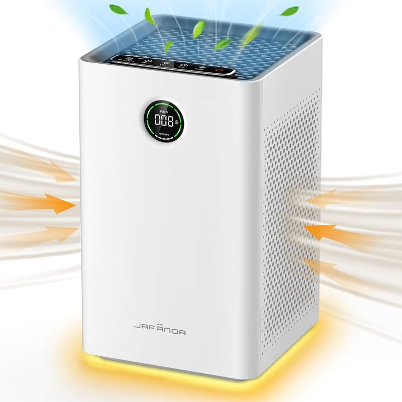 Air Purifier for Home/Bedroom with True HEPA Filter, Covers Up to 1,190 Ft² — HEPA Air Purifier for hepa air purifier