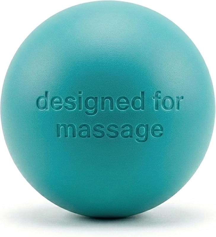 Massage Ball for Myofascial Release, Pure Silicone, Designed for Massage (NOT Lacrosse), Completely Free of