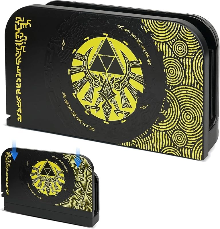 Faceplate Cover for Nintendo Switch 2 Charging Dock, Hard PC Slim Shell Anti-Scratch [No Screwdriver Installation]