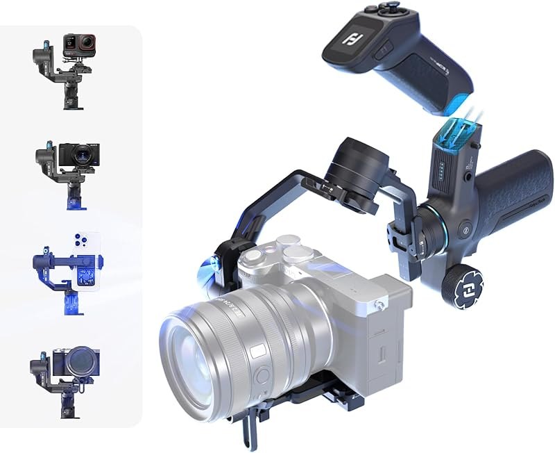 FeiyuTech SCORP Mini-3-Pro Camera Gimbal with AI Tracking — gimbal for GoPro for gimbal gopro