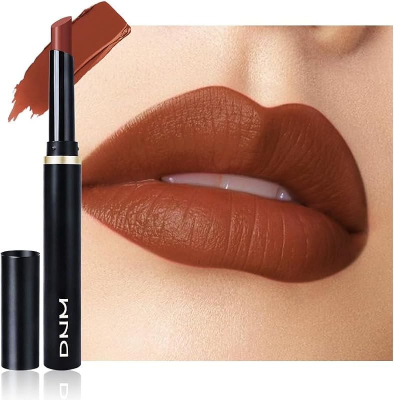 Kaely Velvet Lipstick for Women, High Pigmented Matte Lipstick Long Lasting Waterproof, Velvet Silky Lip Stick Stain