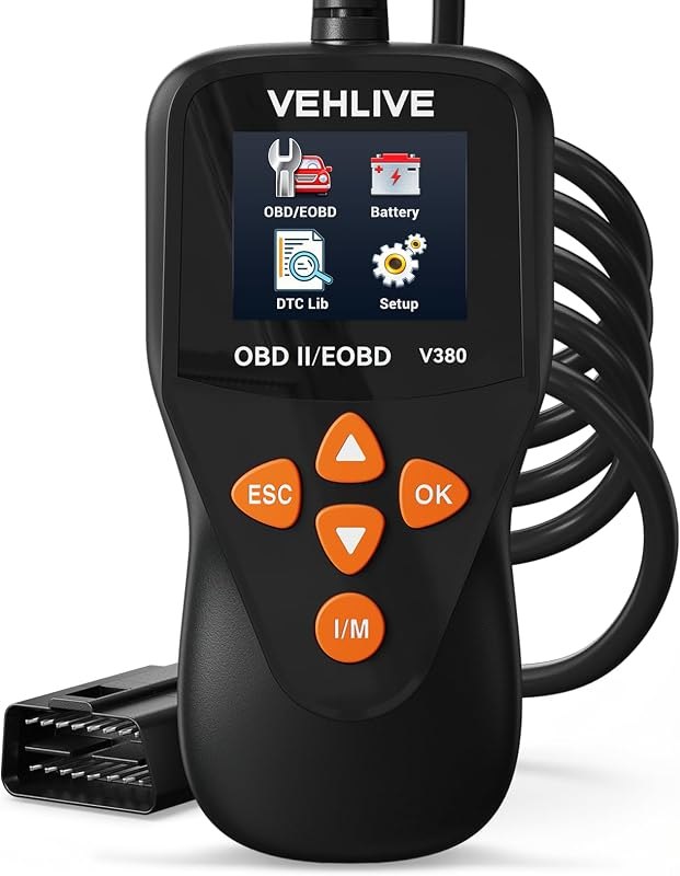 V380 OBD2 Scanner for Check Engine Light, Color Display Car Code Reader — auto obd2 scanner for auto obd2 scanner