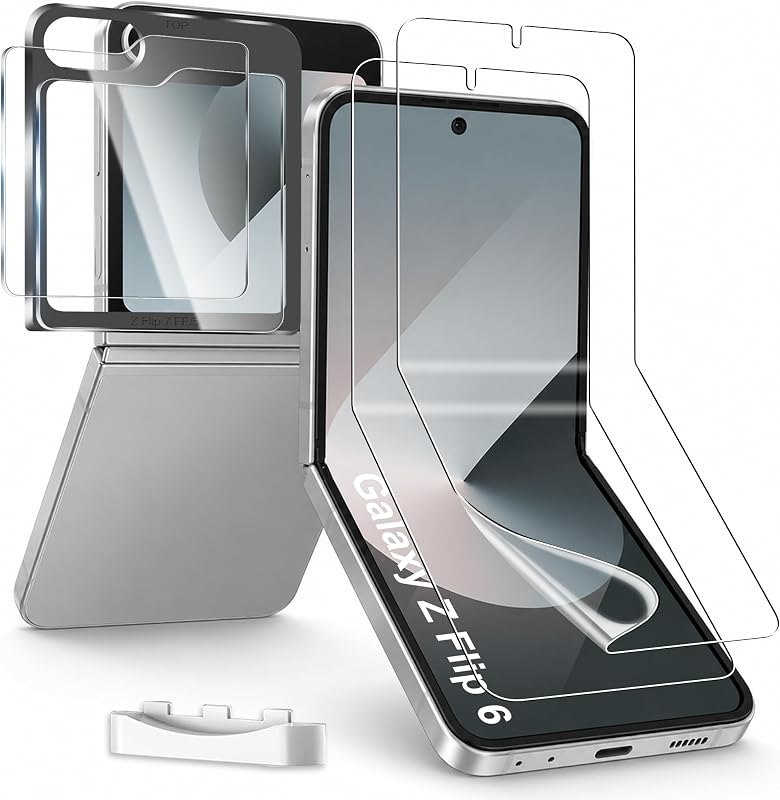 2 Pack for Samsung Galaxy Z Flip 6 / Z Flip 7 FE Screen Protector — screen protector for samsung galaxy fold screen