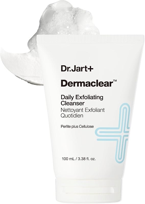 Dr.Jart+ Dermaclear Daily Exfoliating Cleanser with BHA and Beta-Glucan — salicylic acid cleanser for salicylic acid