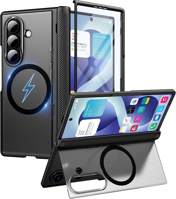 Cozycase for Samsung Galaxy Z Fold 8 Ultra /Z Fold 7 Case with Kickstand — case for samsung galaxy fold8 accessories